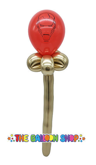 Picture of Iron Man Face Wand - Balloon