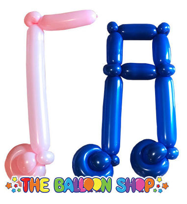 Picture of Musical Note Set - Balloon
