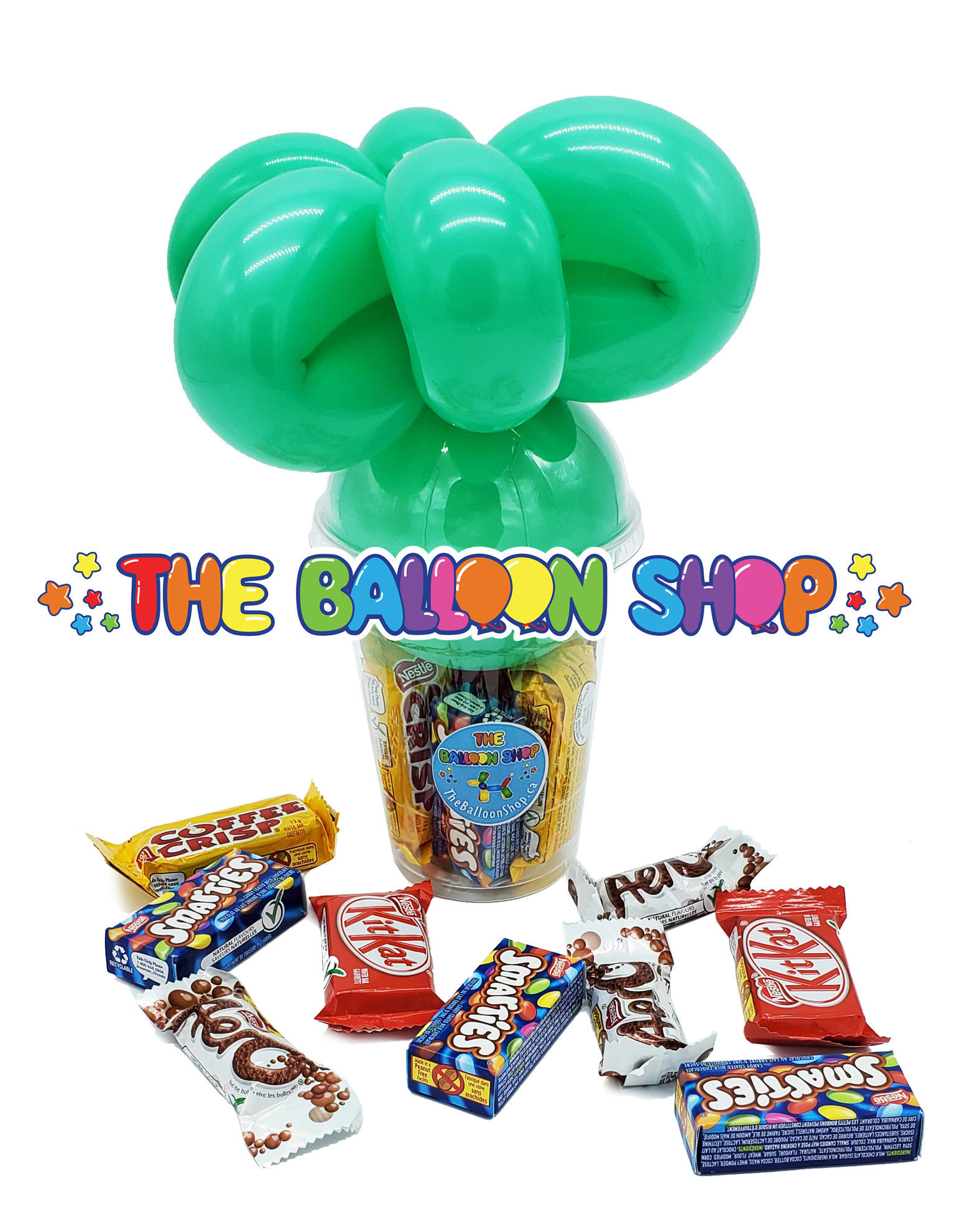 Picture of Spring Flower - Balloon Candy Cup