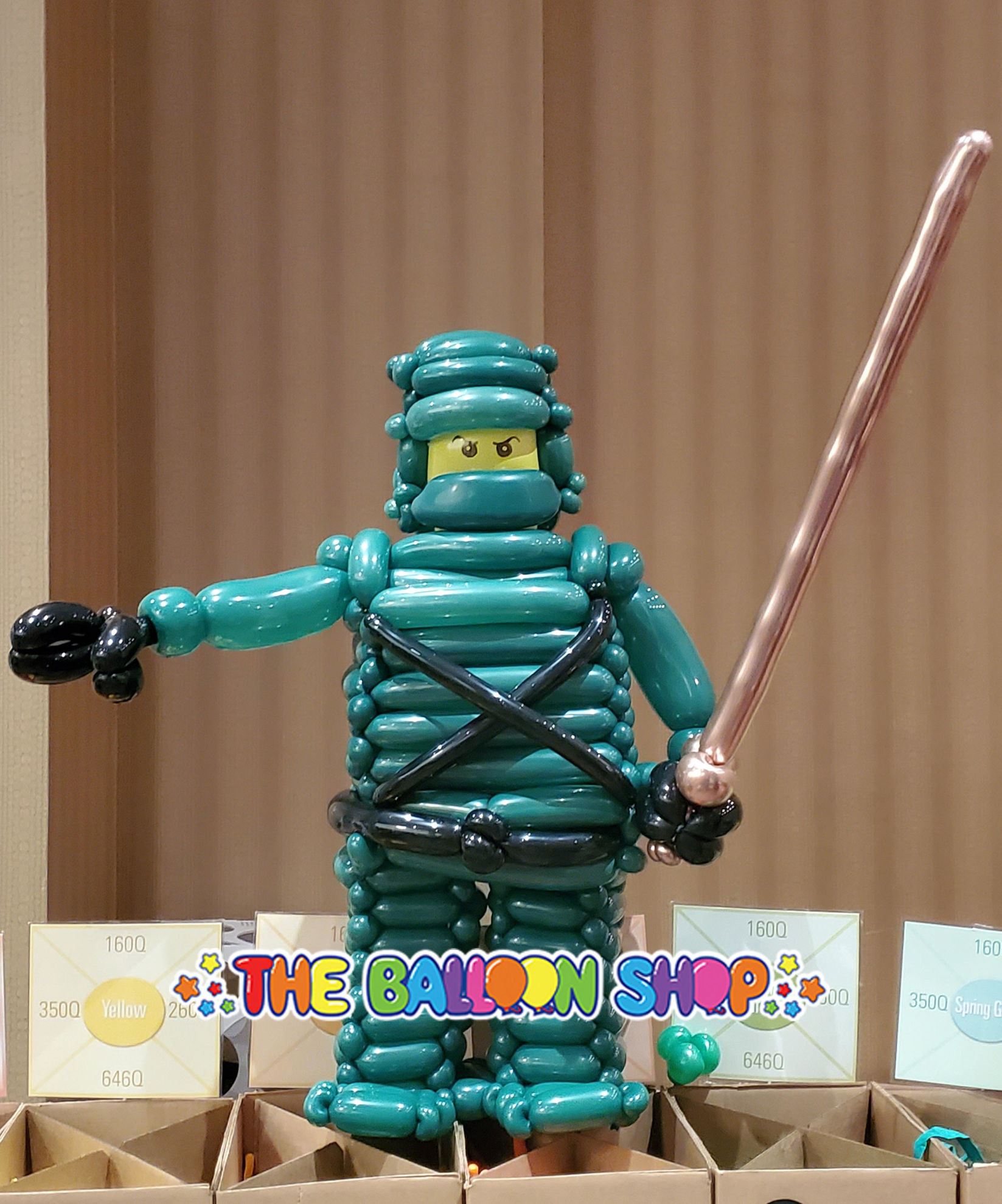 Picture of Lego Ninja Character - Balloon Centerpiece