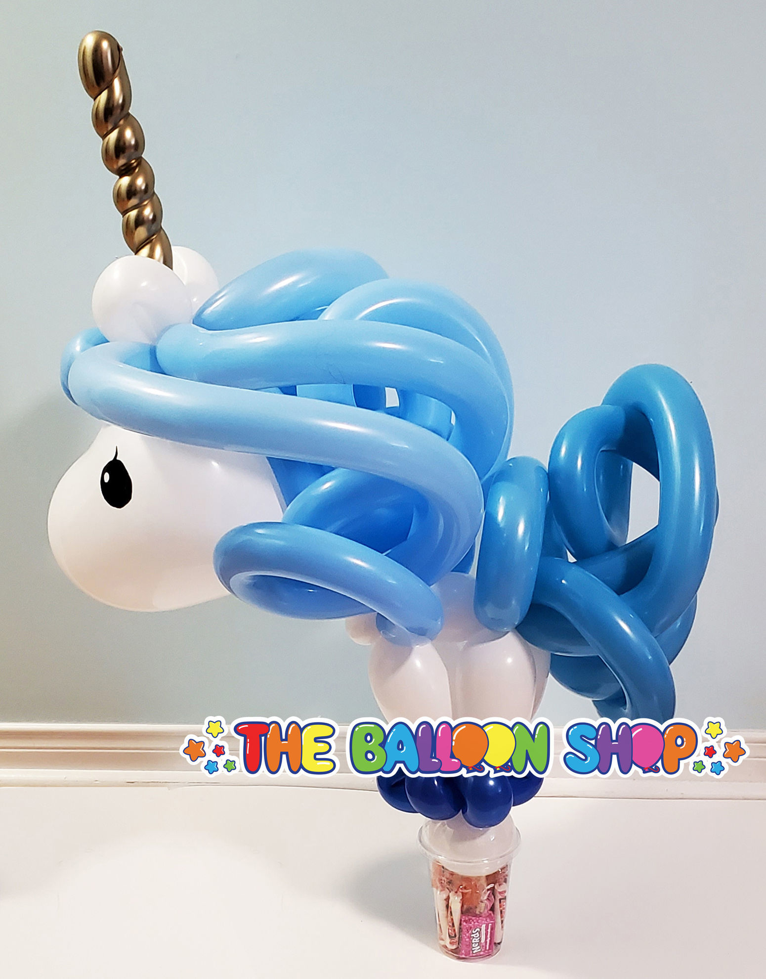 Picture of Deluxe Unicorn - Balloon Candy Cup