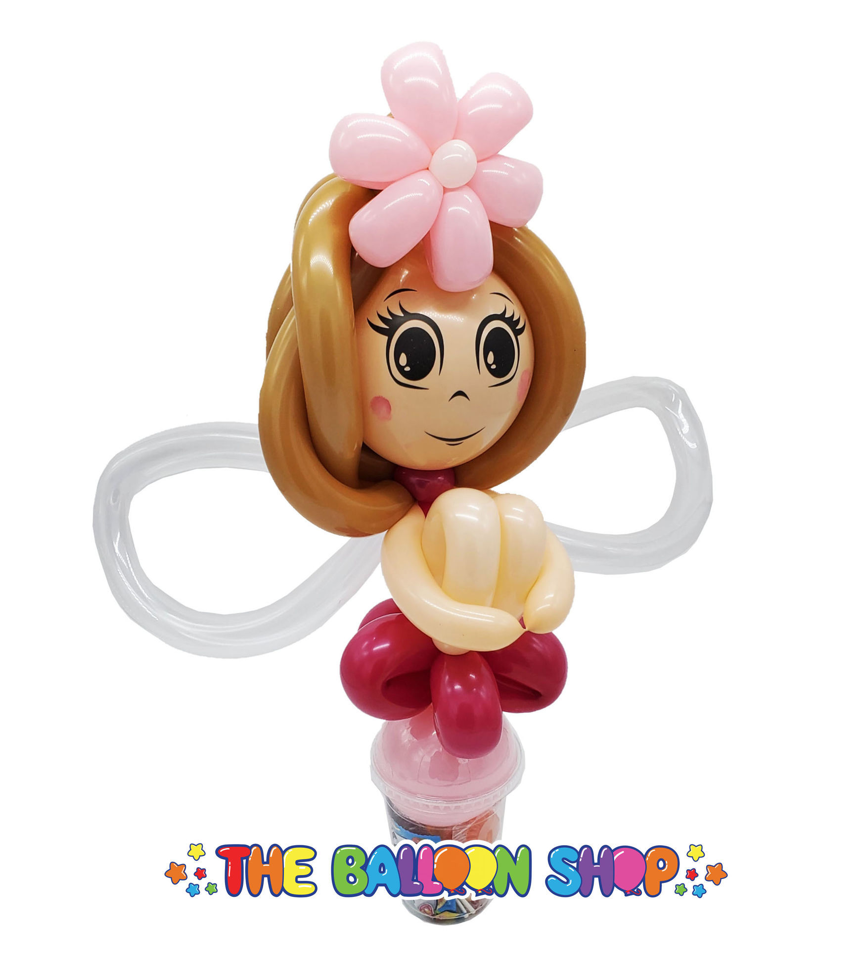 Picture of Sitting Fairy  - Balloon Candy Cup