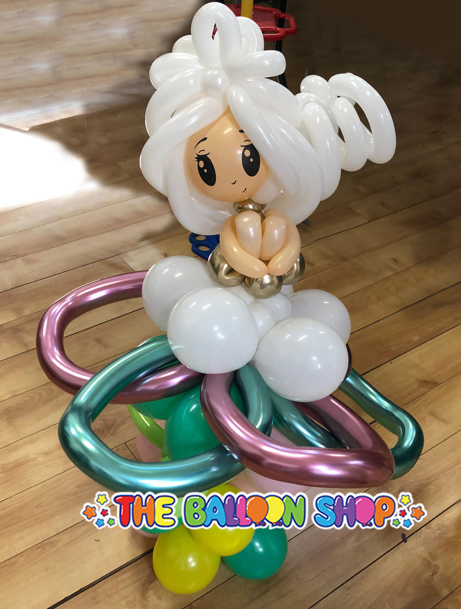 Picture of Sitting Fairy  - Balloon Centerpiece