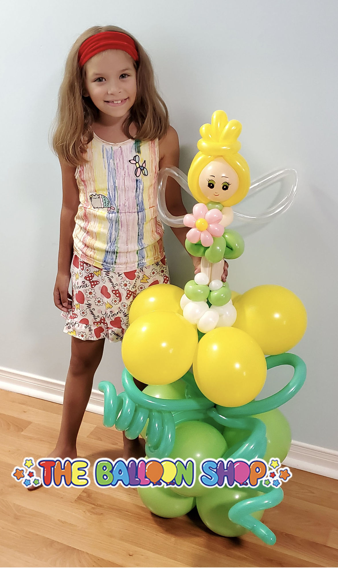 Picture of Standing Fairy  - Balloon Centerpiece