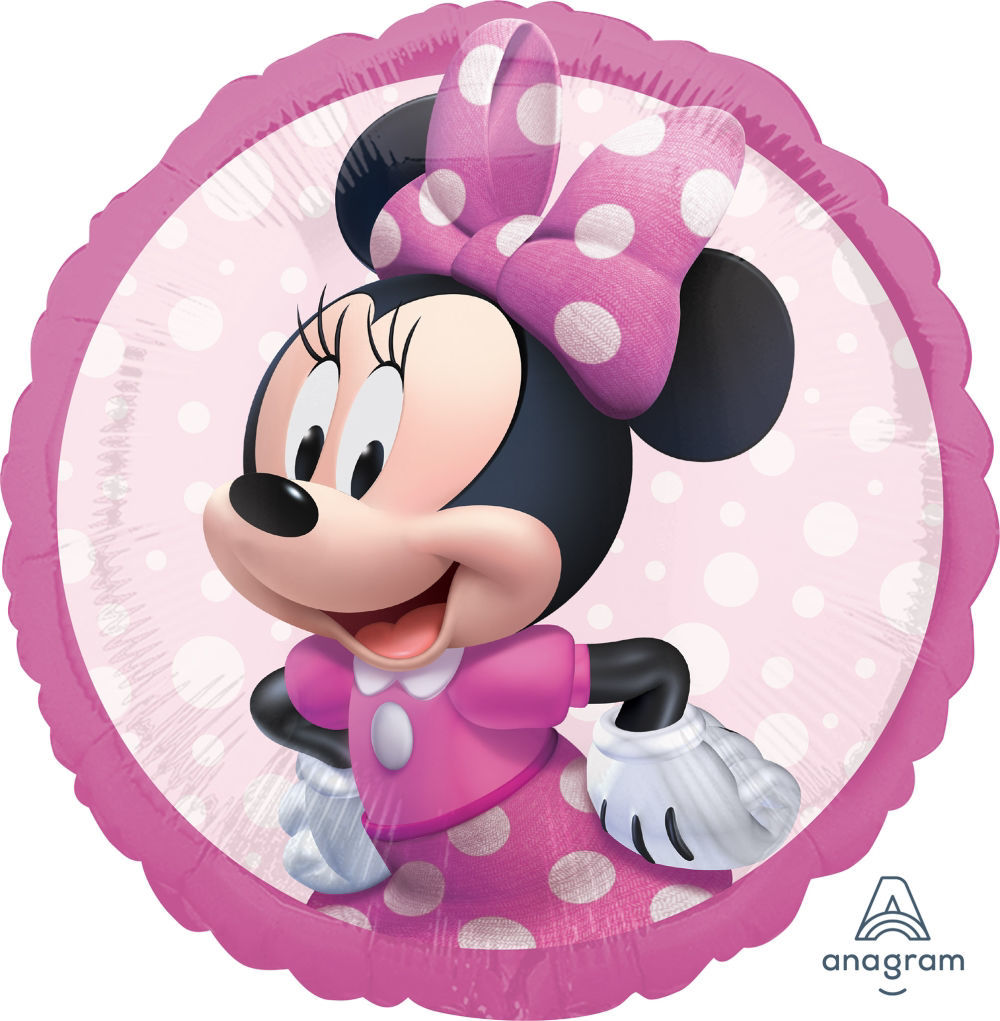 Picture of Balloon Bouquet - Minnie  Mouse Forever Foil Balloons (5 pc)