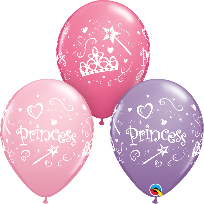 Picture of Balloon Bouquet -  Princess (7pc)