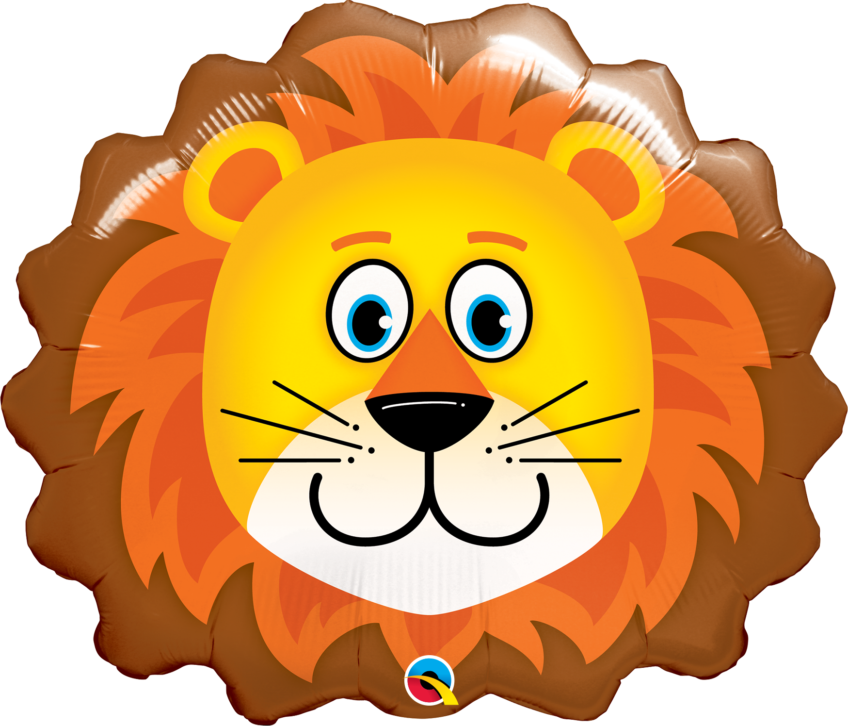 Picture of 29" Lovable Lion Foil Balloon  (helium-filled)