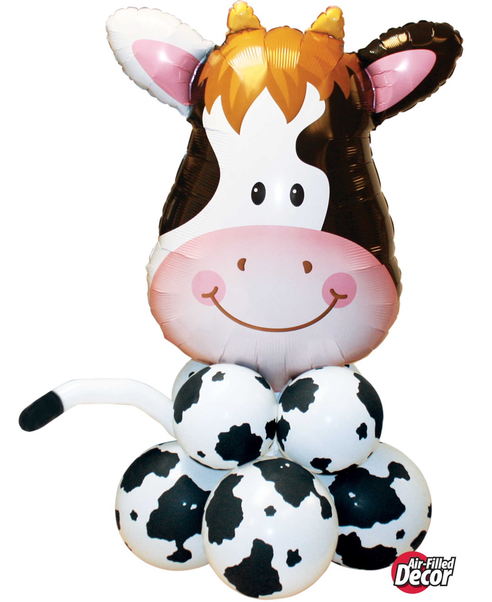 Picture of Contented Cow Balloon Centerpiece