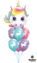 Picture of Balloon Bouquet -  Magical Whimsical Unicorn (7pc)