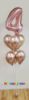 Picture of Custom Chrome Balloon Bouquet with Number