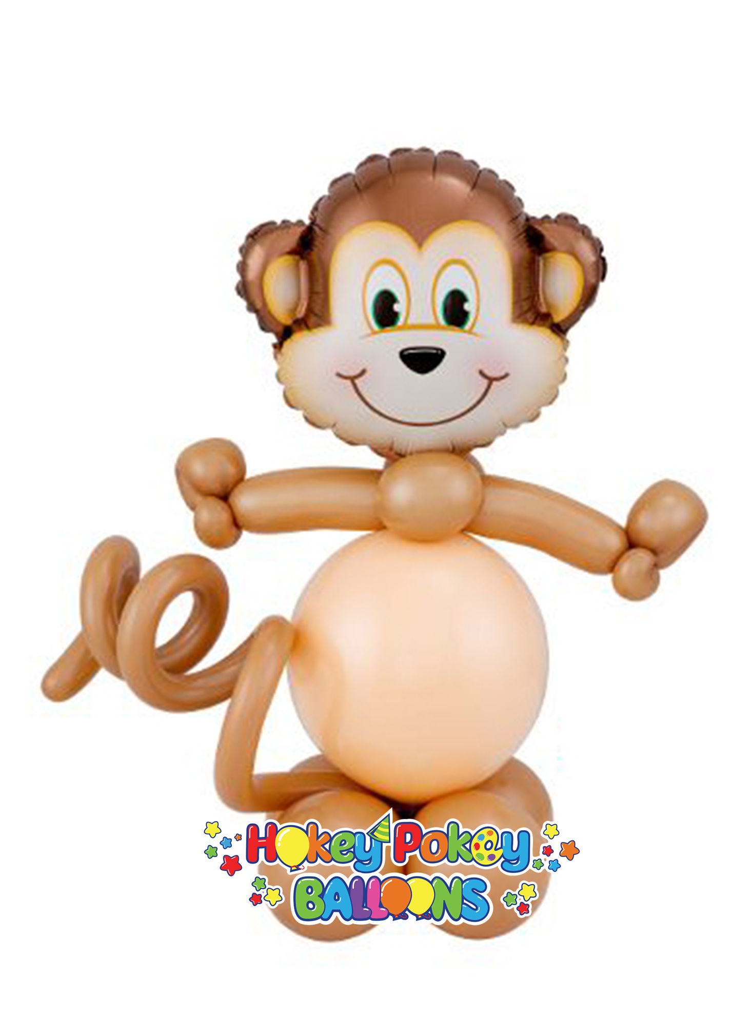 Picture of Mini Mischievous Monkey - Balloon Centerpiece