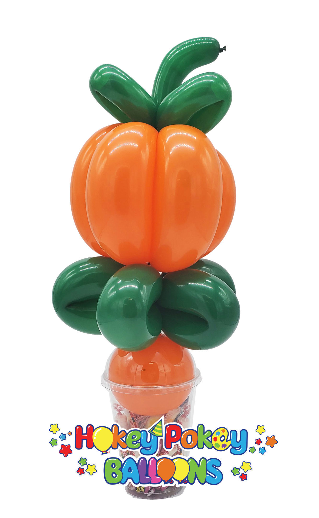 Picture of Pumpkin  - Balloon Candy Cup