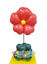 Picture of Heart Flower Topiary -  Balloon Centerpiece  (air inflated)