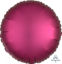 Picture of 18" Satin Luxe Pomegranate Circle Foil Balloon  (helium-filled)