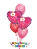 Picture of I love You! Valentine's Balloon Bouquet of 5