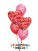 Picture of I love You! Valentine's Balloon Bouquet of 5