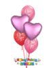 Picture of I love You! Valentine's Balloon Bouquet of 5