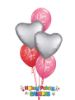 Picture of I love You! Valentine's Balloon Bouquet of 5
