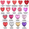 Picture of Mix & Match Red Hearts  Valentine's Balloon Bouquet of 5