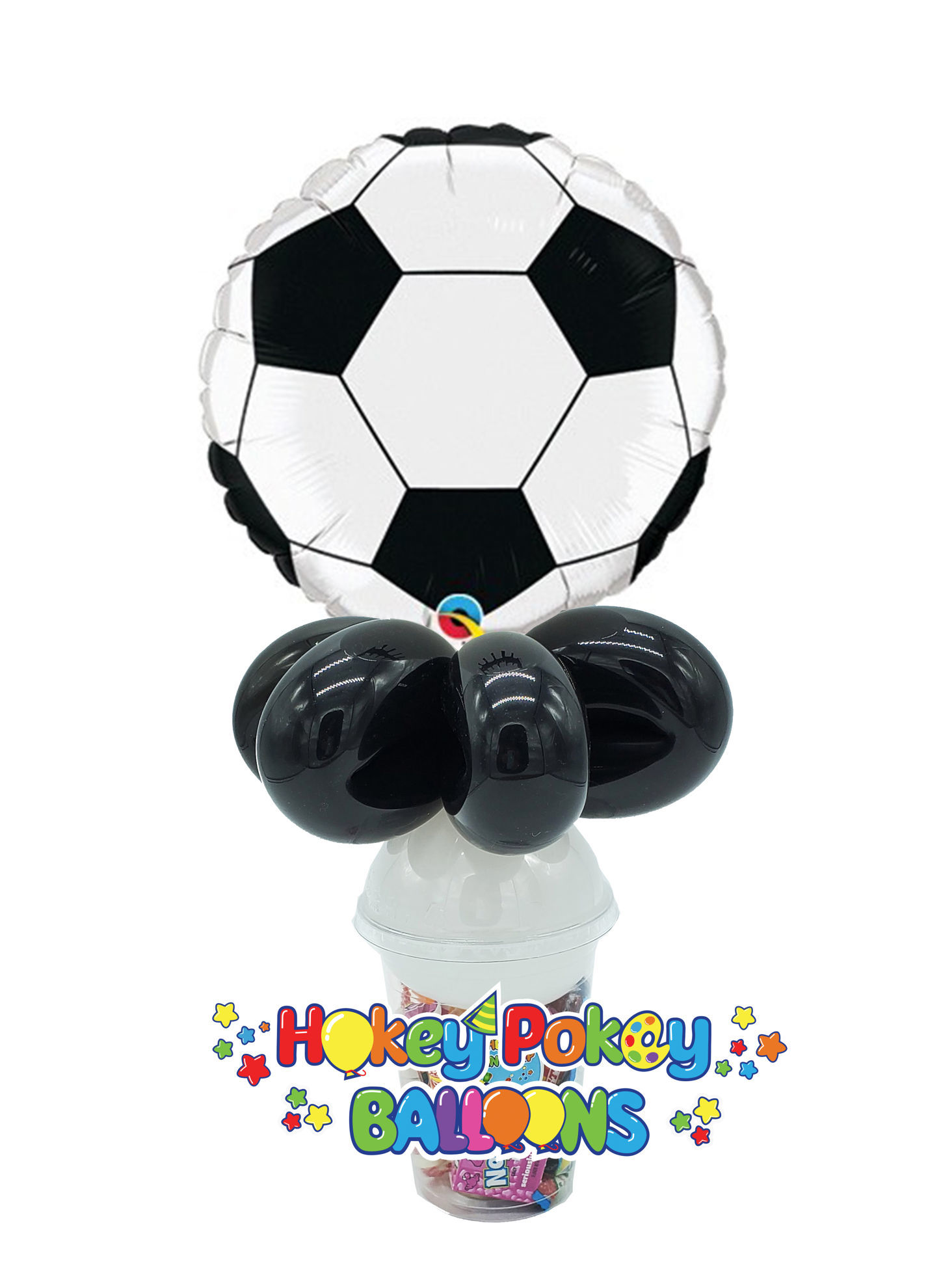 Picture of Soccer Ball - Balloon Candy Cup
