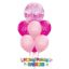 Picture of Shining Star Birthday Sparkle Bubble Deluxe - Balloon Bouquet of 7