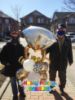 Picture of Diamond Ring Balloon Centerpiece