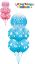 Picture of Tiny Feet, Huge Happiness! - Balloon Bouquet of 7