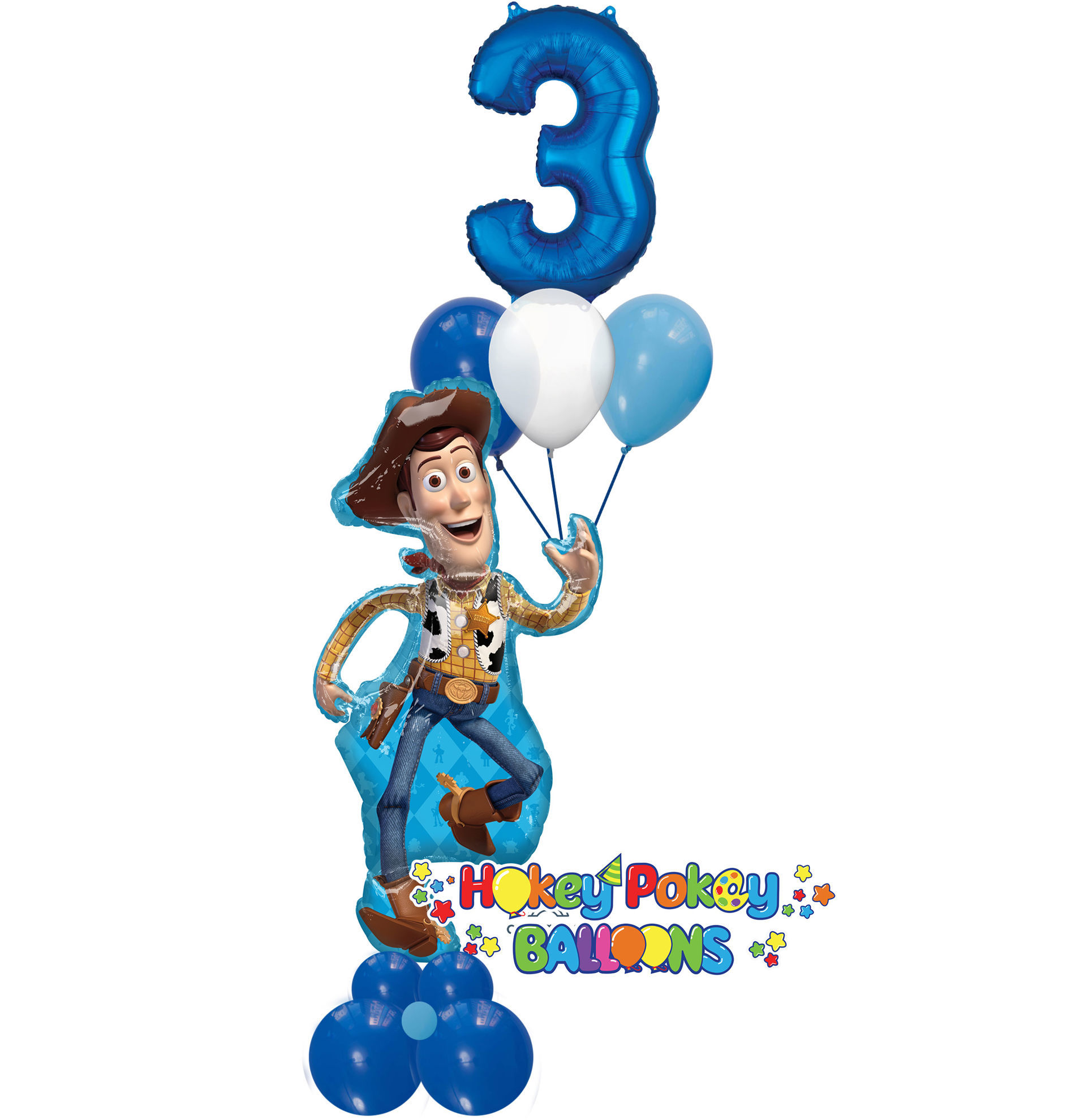 Picture of Toy Story with Woody Balloon Arrangement