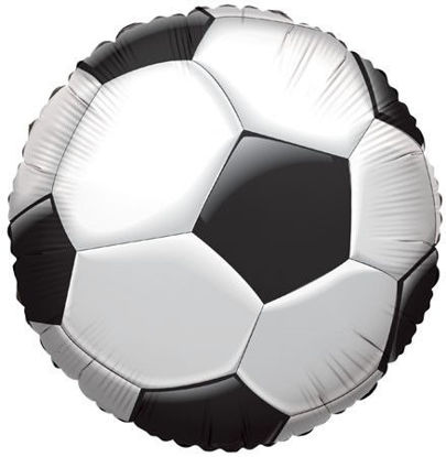 Picture of 18" Soccer Ball Foil Balloon (helium-filled)