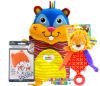 Picture of Welcome Baby - Stuffed Balloon Gift with Play Blanket, Silicone Teething Mitten and a Toy 