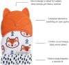 Picture of Welcome Baby - Stuffed Balloon Gift with Play Blanket, Silicone Teething Mitten and a Toy 