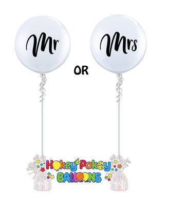 Picture of Mr. or Mrs.  3FT Giant Balloon (helium-filled)