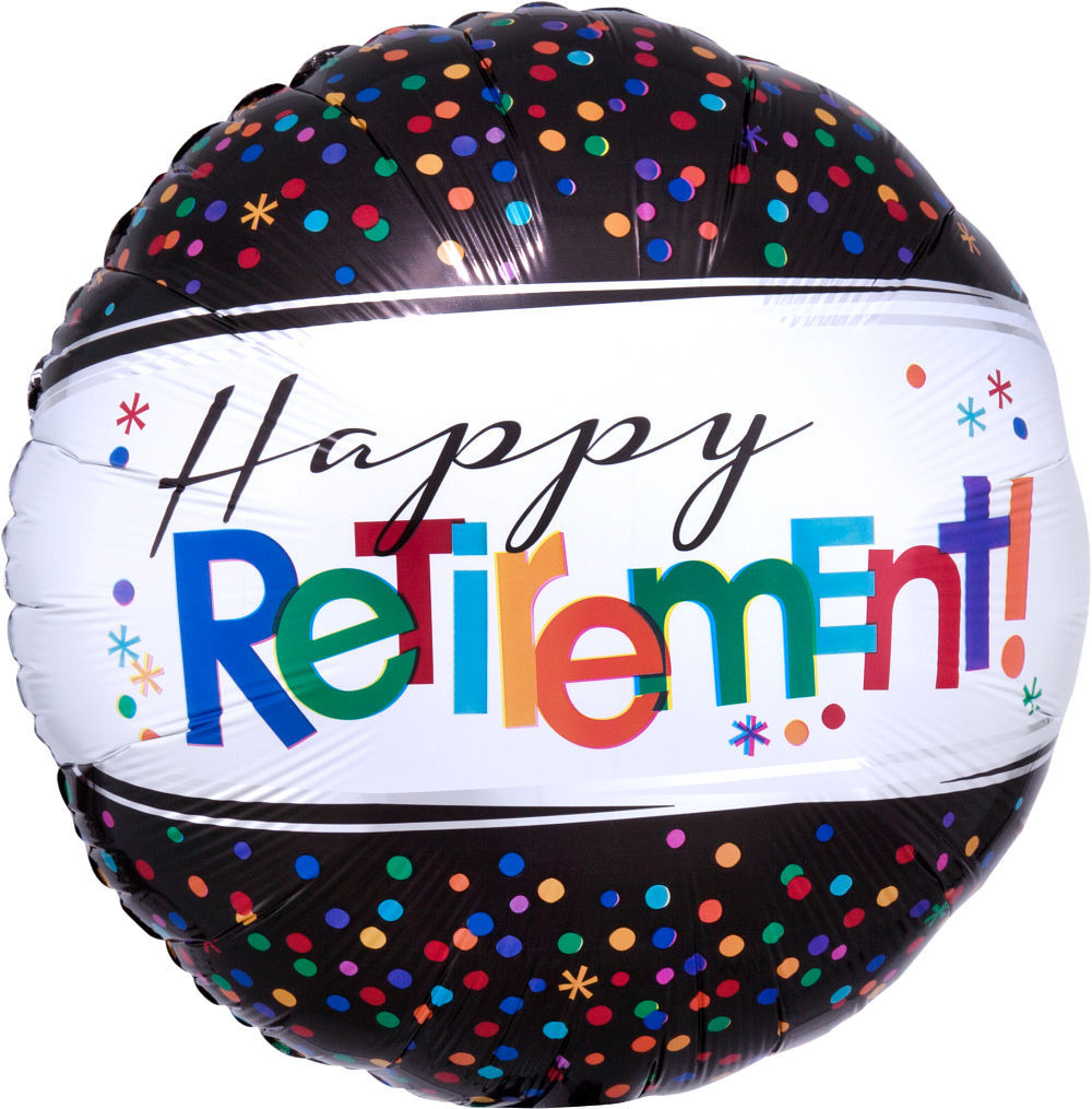 Picture of 18" Officially Retired Foil Balloon  (helium-filled)