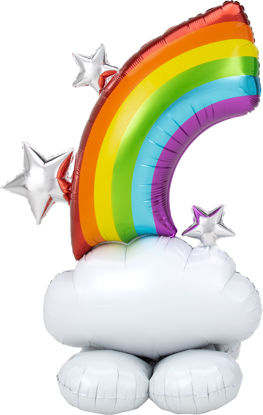 Picture of 52'' Rainbow AirLoonz Balloon (air-filled)