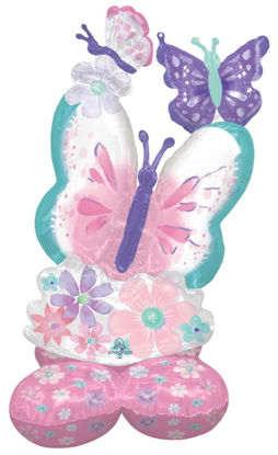Picture of 44'' Flutter Butterfly AirLoonz Balloon (air-filled)