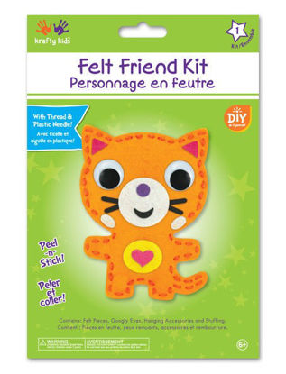 Picture of DIY Felt Friends Sewing Kit - Cat (CK191D)