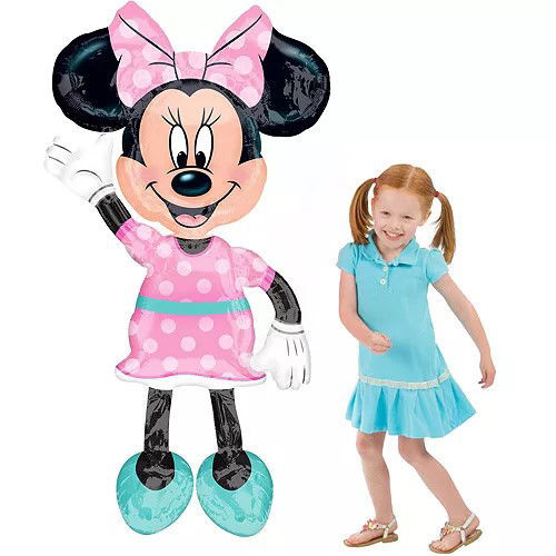 Picture of 54" Minnie Mouse - AirWalker Balloon  (helium - filled)