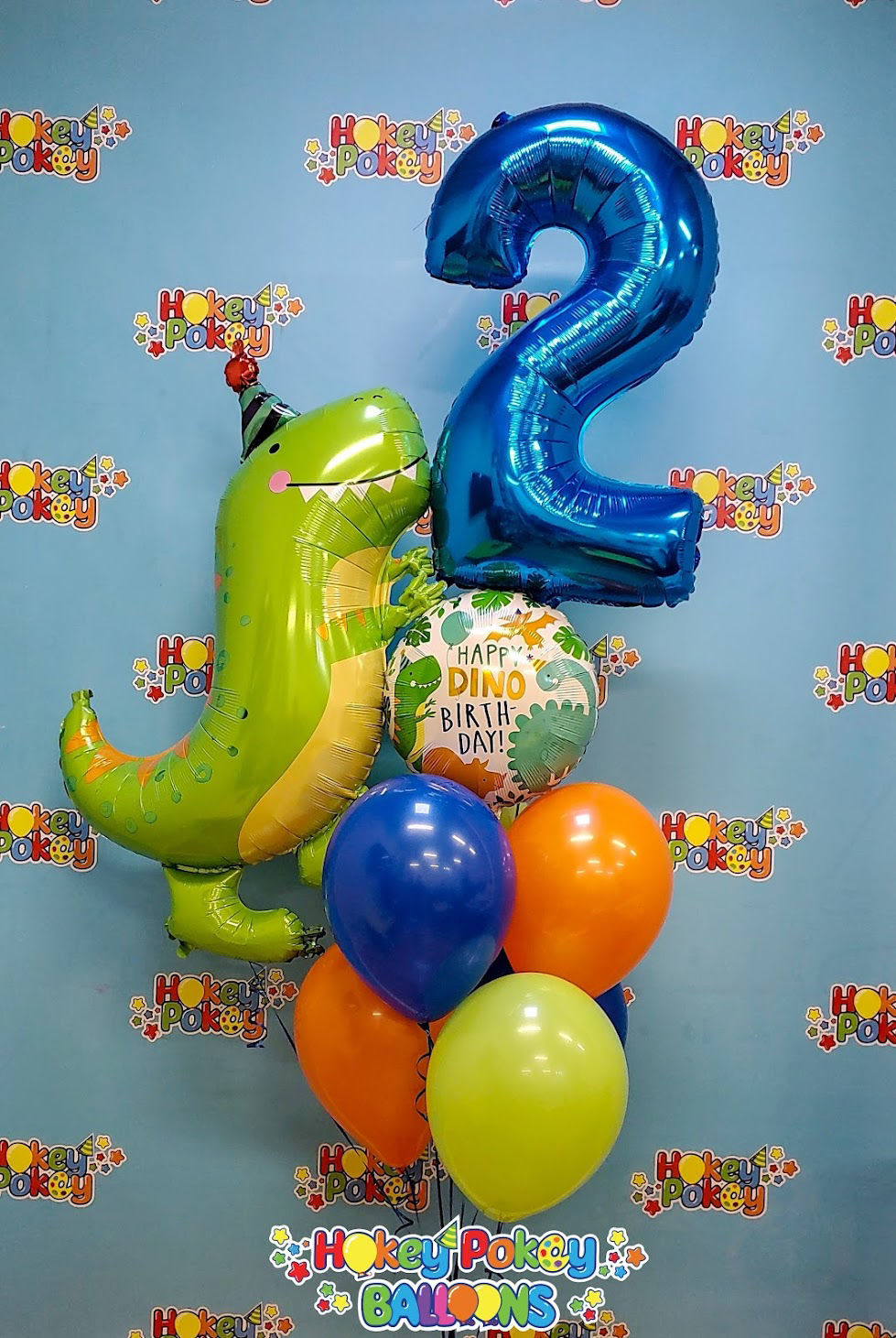 Picture of 34" Jumbo Dinomite T-Rex - Dinosaur Foil Balloon (helium-filled)
