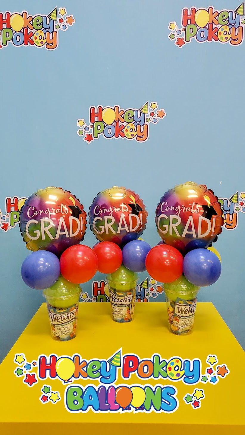Picture of Colorful Graduation Balloon Candy Cup
