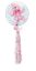 Picture of 24″ Double Bubble Teddy Bear Baby Girl Balloon (helium-filled)