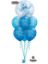 Picture of Baby Boy Teddy Bear Balloon Bouquet (7pc)