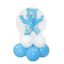 Picture of Blue Teddy Bear - Baby Boy Balloon Table Centerpiece Arrangement (air filled)