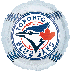 Picture of 17" Toronto Blue Jays Baseball - Foil Balloon (helium-filled)