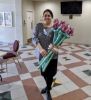 Picture of Chrome Rose Buds Balloon Bouquet (up to 21 flowers)