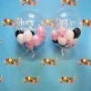 Picture of 24'' Personalized Bubble Balloon with small balloons (helum inflated)