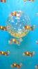 Picture of 24" Deco Bubble - Gold Confetti Dots  (helium-filled)