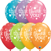 Picture of 11" Thank you -  Balloon Candy Cup  (Random color)