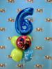Picture of 18" Miraculous Ladybug & Cat Noir Foil Balloon (helium-filled)