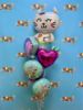 Picture of Selfie Celebration Mermaid - Foil Balloon Bouquet (5 pc)