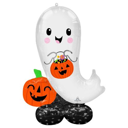 Picture of 53'' Halloween Ghost - AirLoonz Balloon (air-filled)